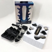 Триммер мужской Kemei KM-600 универсальный 11 в 1 для стрижки волос и бритья бороды и носа, беспроводной. Изображение №2