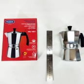 Гейзерна кавоварка Magio MG-1001 150 мл, гейзерна турка для кави, гейзерна кавоварка з нержавіючої сталі. Зображення №6 Гейзерна кавоварка Magio MG-1001 150 мл, гейзерна турка для кави, гейзерна кавоварка з нержавіючої сталі. Зображення №6