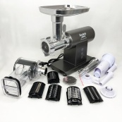 М'ясорубка MAGIO MG-271 Premium Line, Електрична м'ясорубка з насадками, Електром'ясорубка для шатківниці. Зображення №14