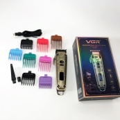 Машинка для стрижки волосся триммер для бороди VGR V-005, Машинка окантувальна, Підстригальна машинка. Зображення №9