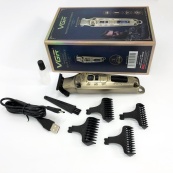 Професійна машинка для стрижки волосся триммер VGR V-901 з насадками, професійна електробритва. Зображення №6 Професійна машинка для стрижки волосся триммер VGR V-901 з насадками, професійна електробритва. Зображення №6