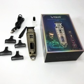 Професійна машинка для стрижки волосся триммер VGR V-901 з насадками, професійна електробритва. Зображення №7 Професійна машинка для стрижки волосся триммер VGR V-901 з насадками, професійна електробритва. Зображення №7