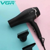 Професійний фен VGR V-450 для сушіння укладання волосся 2400 Вт режим Turbo, Повітряний стайлер для волосся. Зображення №6