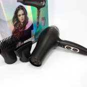 Професійний фен VGR V-450 для сушіння укладання волосся 2400 Вт режим Turbo, Повітряний стайлер для волосся. Зображення №17