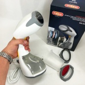 Відпарювач MAGIO MG-327, Компактний відпарювач, Універсальний відпарювач, Випарювач для одягу. Зображення №10