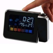 Годинник метеостанція DS-8190 2573 з проектором часу + календар з термометром. Зображення №5 Годинник метеостанція DS-8190 2573 з проектором часу + календар з термометром. Зображення №5