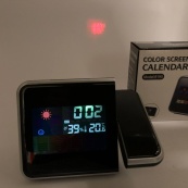 Годинник метеостанція DS-8190 2573 з проектором часу + календар з термометром. Зображення №12 Годинник метеостанція DS-8190 2573 з проектором часу + календар з термометром. Зображення №12