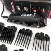 Машинка для стрижки провідна з насадками для волосся та бороди Gemei GM-1016 Pro + Ножиці та Гребінець. Зображення №6 Машинка для стрижки провідна з насадками для волосся та бороди Gemei GM-1016 Pro + Ножиці та Гребінець. Зображення №6