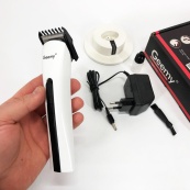 Бездротова машинка для стрижки волосся GEMEI GM-725, Професійна бритва-машинка для стрижки волосся. Зображення №2