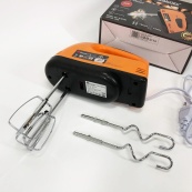 Міксер DOMOTEC R6633O 7 швидкостей 260 Вт 2 віночки, Міксер для молочних коктейлів для дому ручний міксер. Зображення №3