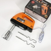 Міксер DOMOTEC R6633O 7 швидкостей 260 Вт 2 віночки, Міксер для молочних коктейлів для дому ручний міксер. Зображення №6