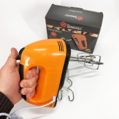 Міксер DOMOTEC R6633O 7 швидкостей 260 Вт 2 віночки, Міксер для молочних коктейлів для дому ручний міксер. Зображення №7