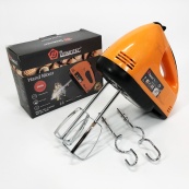 Міксер DOMOTEC R6633O 7 швидкостей 260 Вт 2 віночки, Міксер для молочних коктейлів для дому ручний міксер. Зображення №10