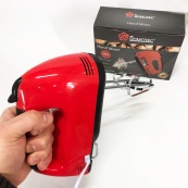 Міксер DOMOTEC R6633R 260 Вт, Кухонний ручний міксер хороший для приготування крему. Зображення №5