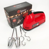 Міксер DOMOTEC R6633R 260 Вт, Кухонний ручний міксер хороший для приготування крему. Зображення №17