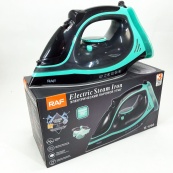 Утюг паровой RAF R.1250 с керамической подошвой и функцией самоочистки 2200 Вт. Цвет: синий. Изображение №8