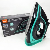 Утюг паровой RAF R.1250 с керамической подошвой и функцией самоочистки 2200 Вт. Цвет: синий. Изображение №9