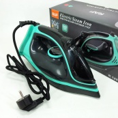 Утюг паровой RAF R.1250 с керамической подошвой и функцией самоочистки 2200 Вт. Цвет: синий. Изображение №12