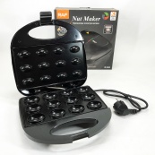 Електрична горішниця RAF R.246 для випікання горішків з антипригарним покриттям на 12 половинок 750 Вт. Зображення №2