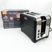 Электрический тостер RAF R.2101 на 2 отделения с функцией размораживания и подогрева, тостер с 7 уровнями. Изображение №2