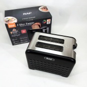 Электрический тостер RAF R.2101 на 2 отделения с функцией размораживания и подогрева, тостер с 7 уровнями. Изображение №9