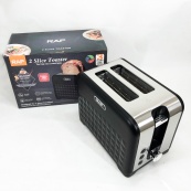 Электрический тостер RAF R.2101 на 2 отделения с функцией размораживания и подогрева, тостер с 7 уровнями. Изображение №12