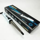 Конусна професійна плойка для локонів Gemei GM-403. Зображення №2