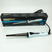 Конусна професійна плойка для локонів Gemei GM-403. Зображення №7