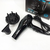 Професійний фен Gemei GM-103 2200Вт для сушіння укладання волосся режими швидкості, температури, сенсор. Зображення №2