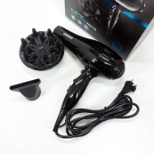 Професійний фен Gemei GM-103 2200Вт для сушіння укладання волосся режими швидкості, температури, сенсор. Зображення №4