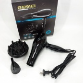 Професійний фен Gemei GM-103 2200Вт для сушіння укладання волосся режими швидкості, температури, сенсор. Зображення №13