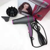 Професійний потужний фен з насадками VGR V-402 з концентратором та дифузором для сушіння та укладання волосся. Зображення №3 Професійний потужний фен з насадками VGR V-402 з концентратором та дифузором для сушіння та укладання волосся. Зображення №3