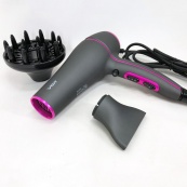 Професійний потужний фен з насадками VGR V-402 з концентратором та дифузором для сушіння та укладання волосся. Зображення №13 Професійний потужний фен з насадками VGR V-402 з концентратором та дифузором для сушіння та укладання волосся. Зображення №13