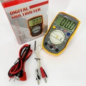 Мультиметр HAOYUE DT-33C Вимірювання: V (AC/DC), A (AC/DC), Ω, hFE, дзвінки. Функції: Data Hold, тест діодів. Зображення №5