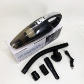 Потужний бездротовий пилосос автомобільний для сухого та вологого прибирання в машині та будинку +5 насадок. Зображення №2