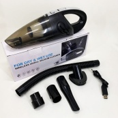 Потужний бездротовий пилосос автомобільний для сухого та вологого прибирання в машині та будинку +5 насадок. Зображення №3