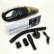 Потужний бездротовий пилосос автомобільний для сухого та вологого прибирання в машині та будинку +5 насадок. Зображення №4