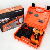 Шуруповерт аккумуляторный в чемодане BISSO B6008 21V. Изображение №4