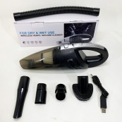 Потужний бездротовий пилосос автомобільний для сухого та вологого прибирання в машині та будинку +5 насадок. Зображення №8