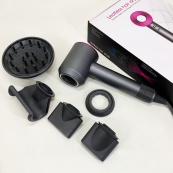 Фен Super Hair Dryer з 5 насадками для швидкого сушіння та укладання волосся. Зображення №6