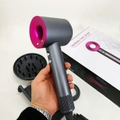 Фен Super Hair Dryer з 5 насадками для швидкого сушіння та укладання волосся. Зображення №10