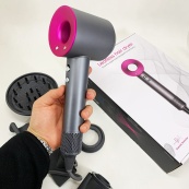 Фен Super Hair Dryer з 5 насадками для швидкого сушіння та укладання волосся. Зображення №11