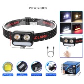 Ліхтар налобний 2069-XPG+XPG+5SMD Motion sensor. Зображення №5