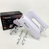 Ручний міксер Domotec R.6653W кухонний міксер із насадками 5 швидкостей 800 Вт білий. Зображення №3