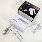 Ручний міксер Domotec R.6653W кухонний міксер із насадками 5 швидкостей 800 Вт білий. Зображення №6