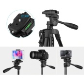 Професійний штатив 3366, трипод з чохлом Колір чорний. Зображення №3