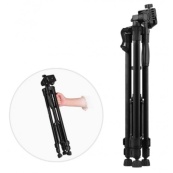 Професійний штатив 3366, трипод з чохлом Колір чорний. Зображення №6