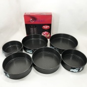 Форми для випікання рознімні Unique UN-1701 набір форм 6шт для випікання кондитерські. Зображення №2