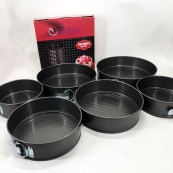 Форми для випікання рознімні Unique UN-1701 набір форм 6шт для випікання кондитерські. Зображення №5