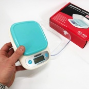 Ваги кухонні MATARIX MX-403 від 1 грама до 7кг, Кулінарні ваги для зважування їжі точні кухонні ваги. Зображення №2